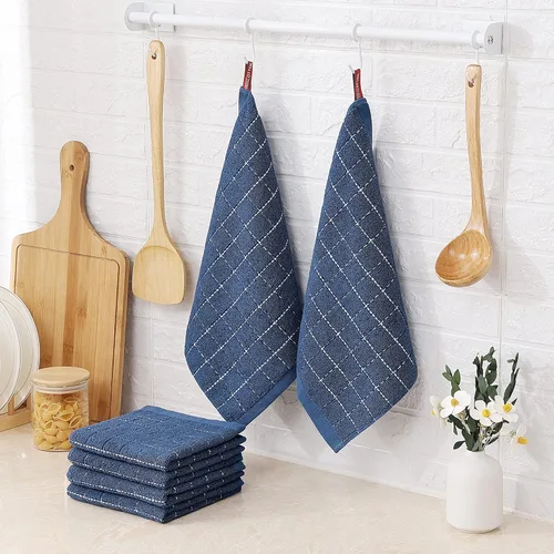 Miniatura 6 de Homaxy Paños de cocina 100% algodón terry, toallas de cocina ultra suaves y absorbentes para la cocina, adecuadas para secar y lavar platos, paquete