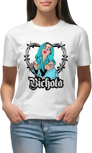 Miniatura 3 de Camisetas casuales para mujer, camiseta gráfica de moda, cuello redondo, camiseta de verano