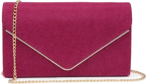 Miniatura 9 de Dasein Bolsos de mano brillantes para mujer, bolsos de noche, bolsos de boda, cóctel, graduación, fiesta, embragues