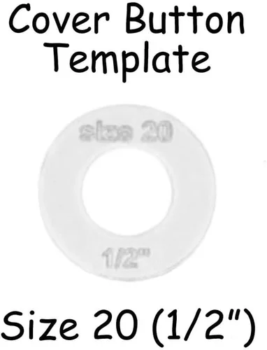 Miniatura 2 de Tamaño 20 (1/2") botones para cubrir/Self Cover botones con Wire Backs por I Craft for Less – QTY 75
