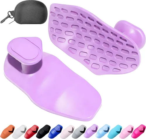 Miniatura 14 de Agarres de silicona para levantamiento de pesas, guantes de entrenamiento alternativos para hombres, agarre antideslizante para entrenamiento