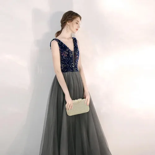 Miniatura 7 de Bolso de noche para mujer, bolso de cristal con diamantes de imitación y monederos de mano para mujer, elegante bolsa de noche formal, fiesta