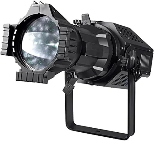 Miniatura 7 de Monoprice COB LED elipsoidal - Blanco, 200 vatios, 3200 K, 19 grados, con soporte Gobo, control DMX de 3 canales, serie Stage Right