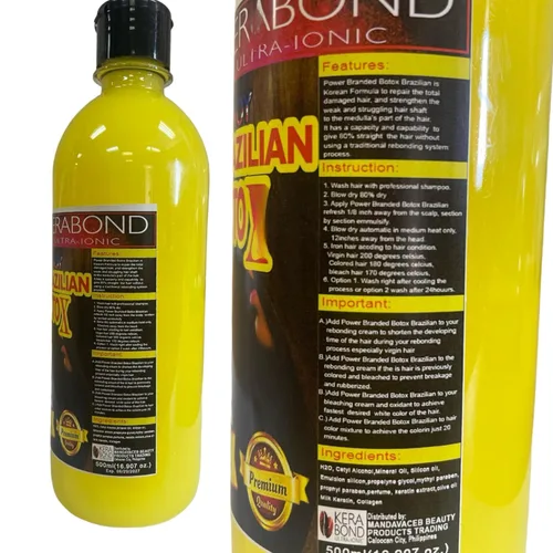 Miniatura 4 de Just Pinas - Botella KERA BOND Pinoy Bo-tox, 16.9 fl oz