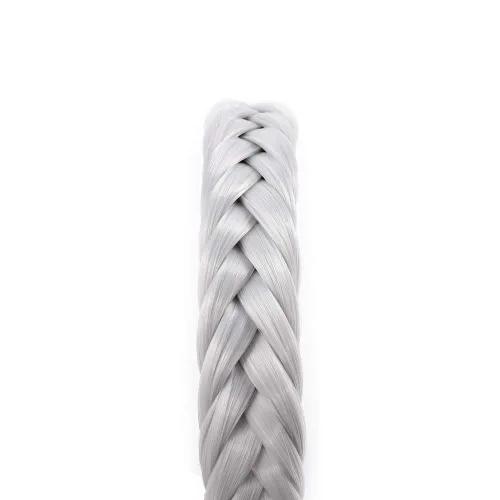Miniatura 3 de Diadema trenzada de cola de pez ancha con dientes trenzados, accesorios de trenzas trenzadas, accesorios clásicos gruesos de cola de pez trenzada