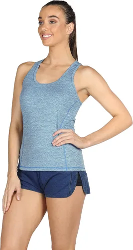 Miniatura 6 de Icyzone Camiseta deportiva con espalda cruzada, sin mangas, para mujer, paquete de 3