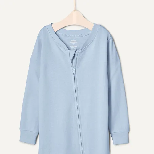 Miniatura 4 de Tienda Essentials x Sofia Grainge - Pijama unisex de algodón con pies para niños pequeños y bebés, paquete de 2