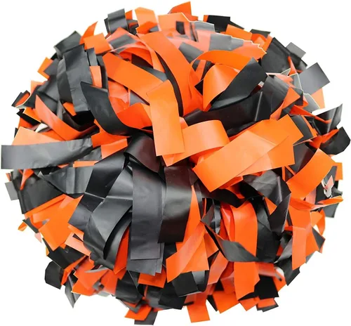 Miniatura 30 de Danzcue Paquete de 2 pompones de plástico de 6 pulgadas con mango de bastón