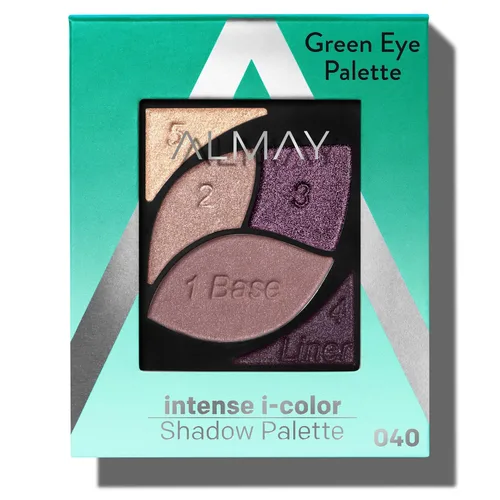 Almay Paleta de Sombras de Ojos, Maquillaje de Ojos de Larga Duración, Imprimación Enriquecida con Vitamina E Antioxidante, Hipoalergénica, 040 Ojos