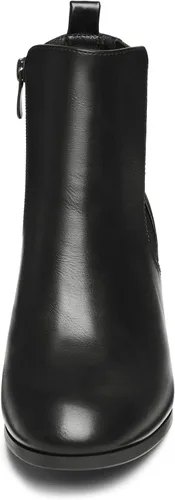 Miniatura 4 de DREAM PAIRS Botas elásticas Gore Chelsea para mujer, botines de tacón grueso