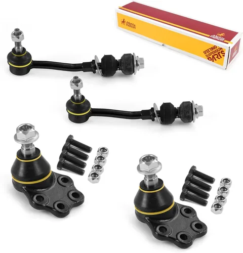 Miniatura 127 de Metrix Premium Chassis Parts - Juego de 4 piezas de articulación de rótula superior y barra estabilizadora delantera para Ford Ranger RWD 1998-2011