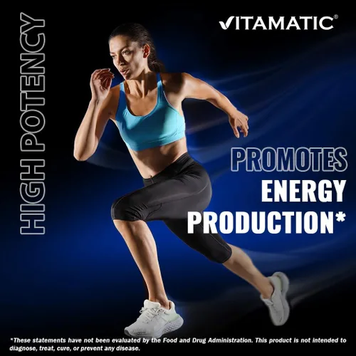 Miniatura 6 de Vitamatic Vitamina B1 (tiamina) 500 mg - Paquete de 2 (240 cápsulas en total)