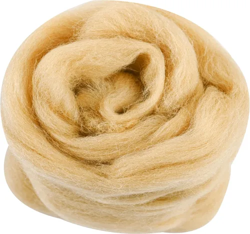 Miniatura 95 de 24 tipos de lana rosa, 4.23 oz (120 g), adecuado para fieltro húmedo y fieltro de aguja de telas hiladas de lana. Un paquete de prueba está Tonos