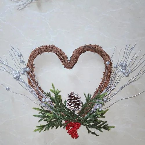Miniatura 5 de 20 piezas de púas y aerosoles para árbol de Navidad, púas plateadas de Navidad para árbol, decoración de árbol de Navidad, adornos de liquidación