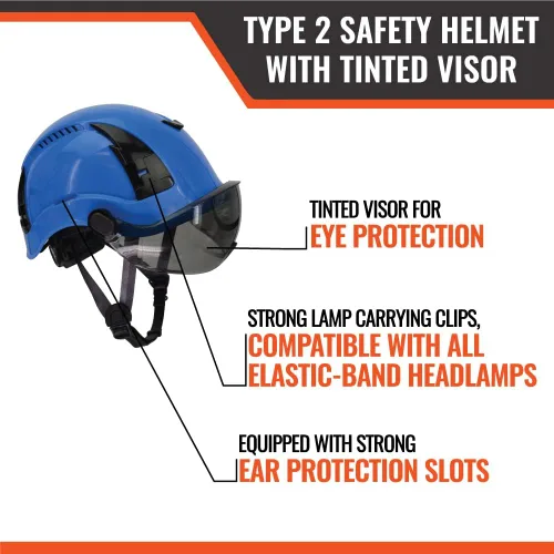 Miniatura 4 de Malta Dynamics Casco de Seguridad Tipo APEX 2 – Cascos de Seguridad Duros Conformes con OSHA y ANSI Z89.1 para Trabajadores de Construcción y Casco