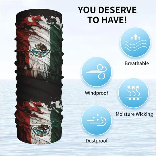 Miniatura 4 de Máscara facial, polaina para cuello, bufanda, protección solar, pasamontañas
