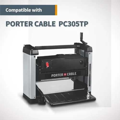 Miniatura 5 de POWERTEC Cuchillas cepilladoras de 12-1/2 pulgadas para cepillo Porter Cable PC305TP, repuesto para cuchillos cepilladores PC22562, juego de 2