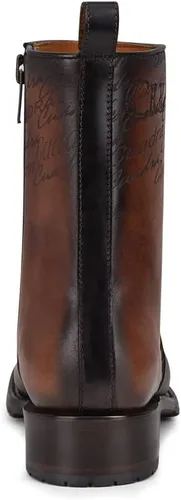 Miniatura 5 de Cuadra Bota Hombre en Piel Bovina con Cremallera Marrón