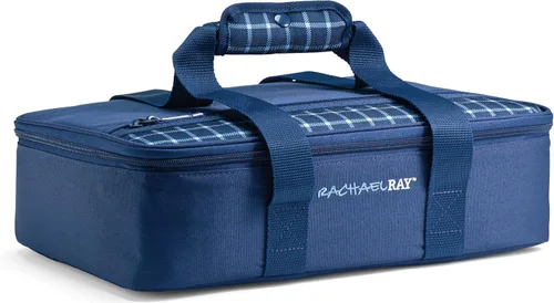 Miniatura 8 de Rachael Ray Lasagna Lugger, Thermal Insulated Casserole Carrier for Hot or Cold Food, Lugger Tote for Potluck, Parties, Picnic, and Cookouts, Fits