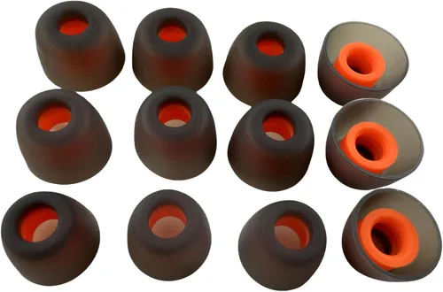 6 pares de almohadillas de alta calidad para JBL Tune TWS auriculares intraurales, silicona suave, lavable, reducción de ruido, ajuste seguro para