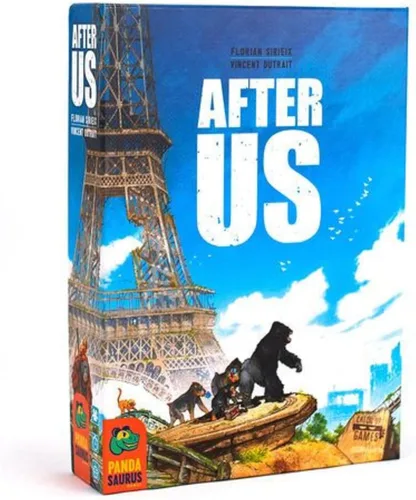 Pandasaurus Games After Us - Juego de mesa de Pandasaurus Games - Juego de estrategia evolutiva en un mundo post-humano, mayores de 13 años, 1-6