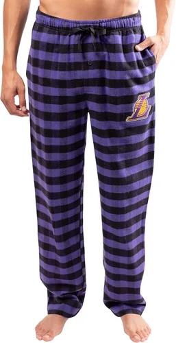 Miniatura 17 de Ultra Game - Ropa para dormir oficial de la NBA para hombre, pijama súper suave de franela, pants de descanso