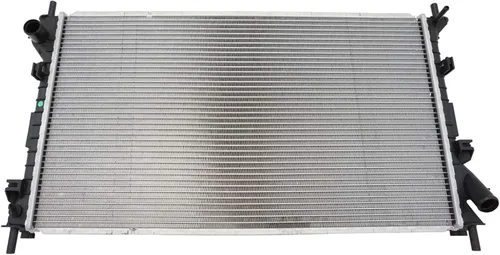 Miniatura 95 de TRQ Radiador de 1 fila de núcleo de aluminio de 26.5 pulgadas de ancho de núcleo compatible con Chevrolet Captiva Sport 2012-2015 Saturn Vue