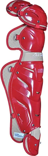 Miniatura 7 de All-Star Adult System 7 - Protector de piernas, recortado gris, corto de 15.5 pulgadas de longitud
