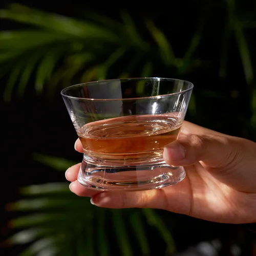 Miniatura 5 de Viski Vasos de degustación de tequila de cristal, vasos de copa para mezcal, whisky, bourbon o bebidas puras, elegante juego de cristalería para bar