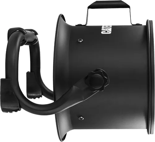 Miniatura 12 de CAT ventiladores - Ventilador de tambor de alta velocidad de 9" (Negro, 2 en 1): 940 CFM, 4 velocidades, cabezal giratorio de 360°, motor