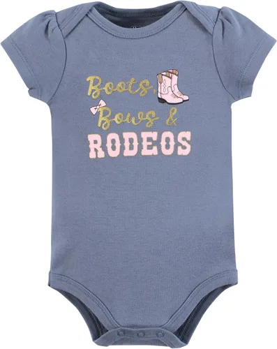 Miniatura 478 de Hudson Baby baby-girls Cotton Bodysuits 3-pack
