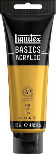Miniatura 14 de Liquitex BASICS Pintura Acrílica, Botella de 400ml (13.5 oz), Blanco Titanio Titanio Blanco
