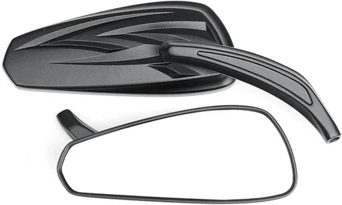 Side View Mirrors For FZ1 For FZ8 For Fazer For FZ 09 850 For Triple 2014 2015 8 10 Mm Motorbike Side Rearview Mirrors Motorcycle Parts(Black)
