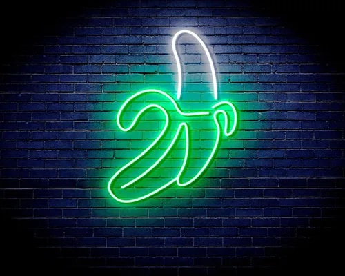 Miniatura 21 de ADVPRO Banana Flex - Letrero de neón LED de silicona azul y rojo st16s33-fnu0042-br