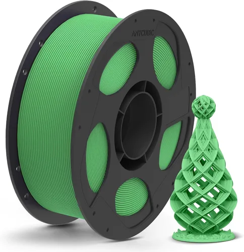 Miniatura 14 de ANYCUBIC Filamento PLA mate de 0.069 pulgadas, filamento PLA de impresión 3D de 0.069 pulgadas, precisión dimensional +/- 0.001 pulgadas, carrete