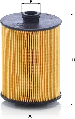 Miniatura 4 de Mann Filter HU 8009 z - Filtro de aceite de cartucho de repuesto compatible con VW (Volkswagen) Atlas, Atlas Cross