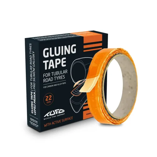 Tufo 022 - Cinta adhesiva para llantas tubulares de carretera, unisex, para adultos, color negro, 27.559 x 0.866 in