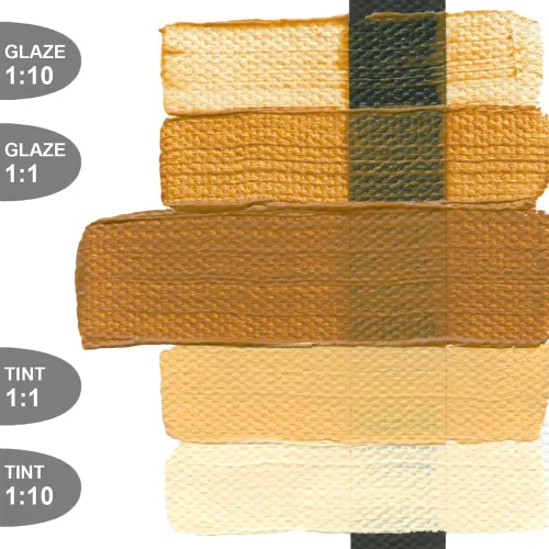 Miniatura 4 de Golden GLDNHB-13402 Pintura acrílica para cuerpo pesado, 2 onzas, Siena cruda Siena crudo