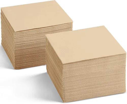 Miniatura 17 de Servilletas de cóctel desechables con tacto de lino, paquete de 200 servilletas de papel AMETHYST de 5 x 5 pulgadas para bar, restaurante