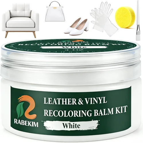 Miniatura 10 de Kit de reparación de cuero negro, bálsamo de recoloración de cuero – Restaura y repara cuero desteñido en sofás, asientos de coche, zapatos