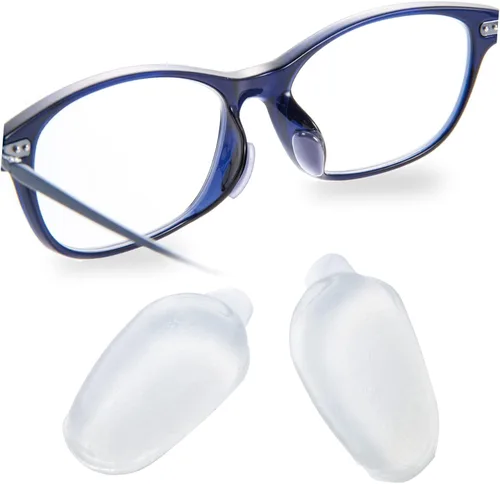 Mochi a girl, Almohadillas de nariz para gafas, almohadillas adhesivas antideslizantes para la nariz, cojín de nariz de silicona suave para lentes,