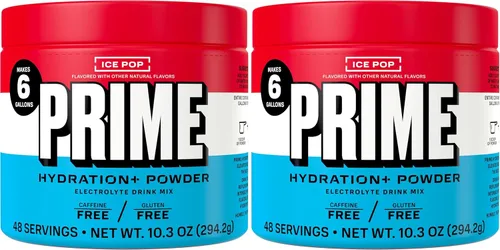 Miniatura 11 de PRIME Hydration + Polvo de electrolitos, cereza congelada, mezcla de bebida de hidratación sin azúcar con potasio, magnesio y vitaminas B
