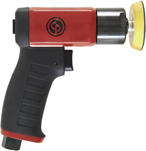 Miniatura 2 de Chicago Pneumatic CP7201P - Kit - Pulidora de aire de 3 pulgadas (2.953 in), mango de pistola, gancho y bucle - 2500 RPM