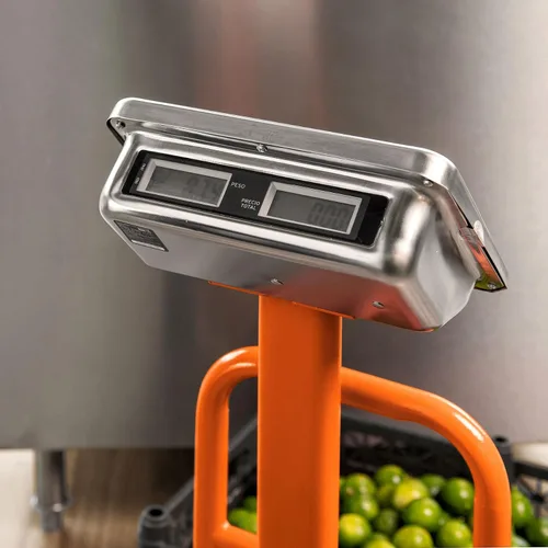 Miniatura 6 de Balanza de plataforma plegable de 220.5 lbs de capacidad.