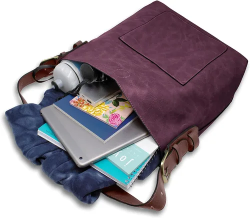Miniatura 6 de Joy Susan - Bolsa clásica 2 en 1 para mujer, estilo hobo