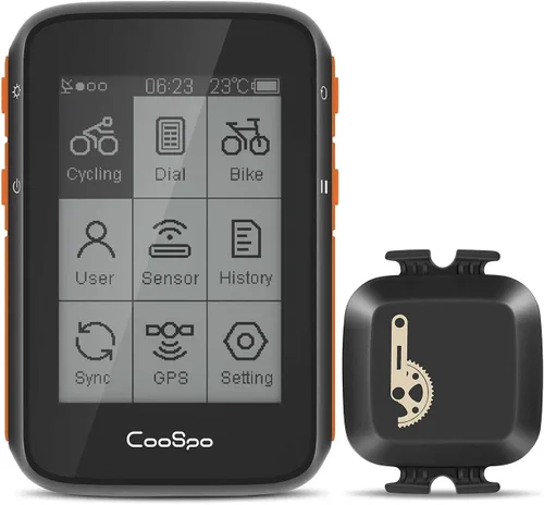 Miniatura 2 de COOSPO Paquete GPS Bike Computer BC200 Cadencia Sensor de Velocidad Bluetooth ANT+Ciclismo RPM Sensor BK467