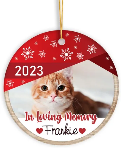 Miniatura 11 de Adorno de bebé de primera Navidad con foto personalizada, adorno de árbol de Navidad con foto personalizada, adorno de recuerdo de bebé, regalo