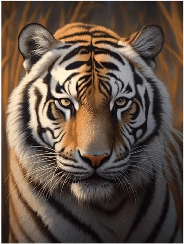 Miniatura 8 de Tiger Diamond Art Kits for Adults Diamond Art Diamond Painting DIY 5D Diamond Painting Kit Diamond Painting Kits for Adults Gem Art Square Diamond
