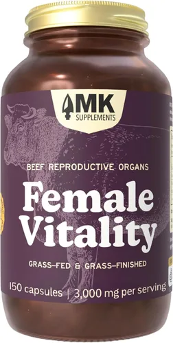 Miniatura 13 de MK Supplements Suplemento de hígado de res alimentado con pasto, apoya la producción de energía, desintoxicación, digestión, inmunidad y bienestar