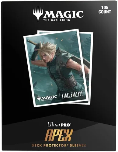 Miniatura 3 de Ultra PRO - Fundas Protectoras Final Fantasy x Universes Beyond Cloud, Soldado Ex-105ct APEX para Magic: The Gathering Accesorios para Juego